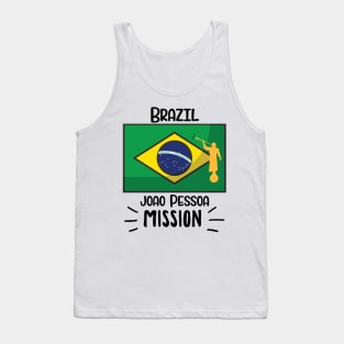 Brazil Joao Pessoa Mormon LDS Mission Missionary Gift Idea Tank Top